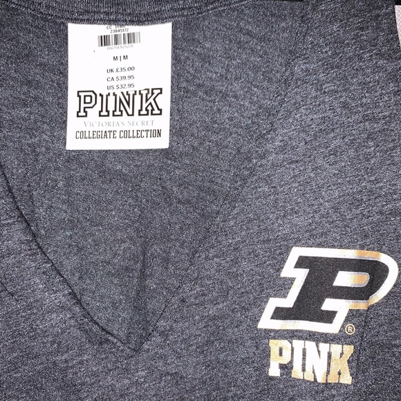 PINK Purdue Choker Neck Muscle Tank - NWT - Picture 2 of 4